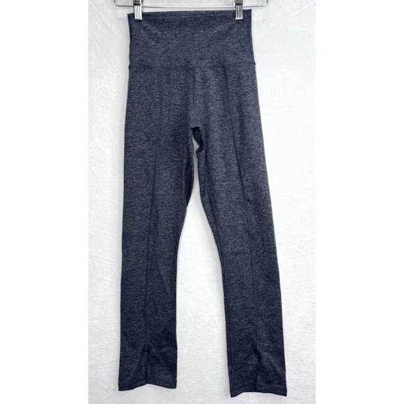 Offline By Aerie Gray The Hugger Legging Split Hem High Rise Pants Size Small - Picture 2 of 9